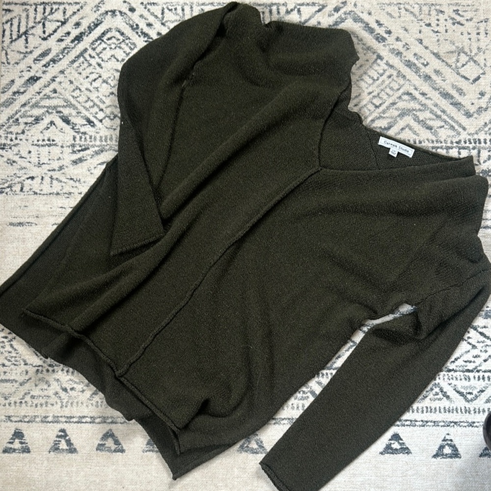 Women's Olive Sweater